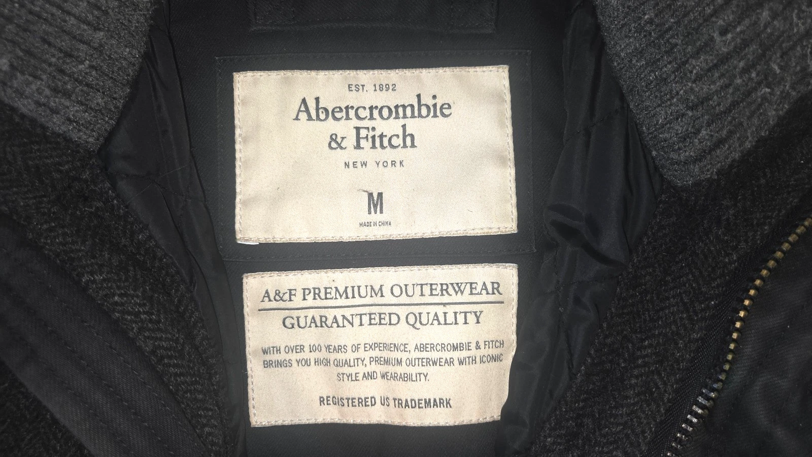 Abercrombie & Fitch Men's Jacket - product detail image 3