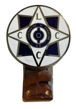 Badge Automobile Auto Car Club British Lancashire Cheshire Car Club Britain