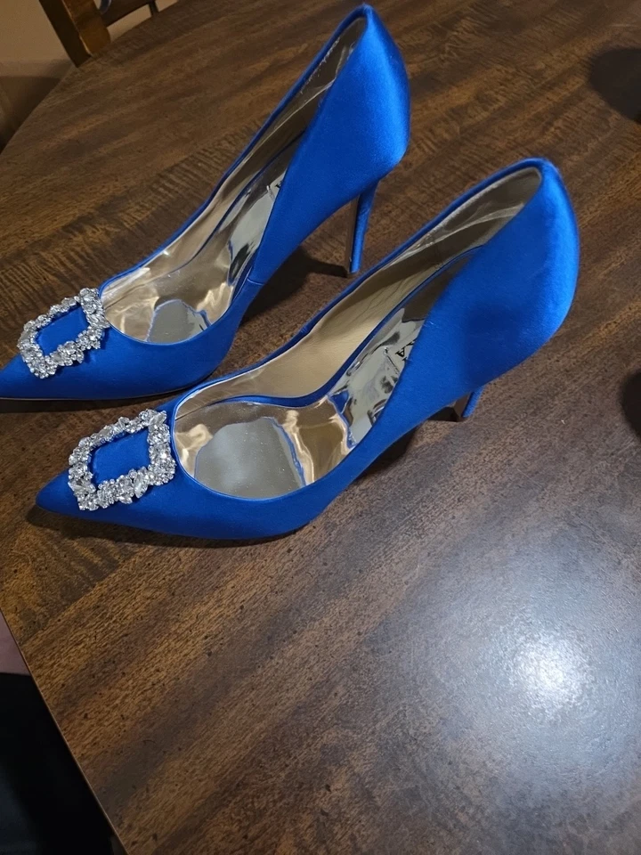 Badgley Mischka Cher Crystal Embellished Pump (Women) Size 10 - Image 3 of 4