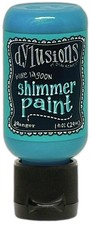 Dylusions Shimmer Paint 1oz-Blue Lagoon