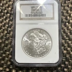 1884-O Morgan Silver Dollar $1 New Orleans NGC MS63 0.9 Fine Silver Coin