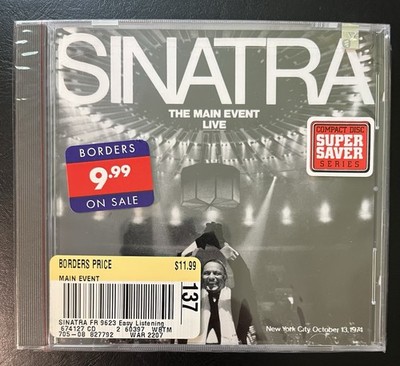 Frank Sinatra The Main Event Live NYC 1974 Reprise CD Sealed New