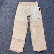 Vintage Y2K Baggy Billabong Casual Surf Cargo Khaki Pants Mens - Sz L Beige