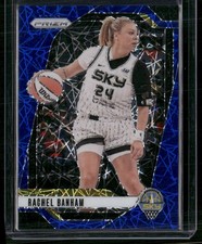 2024 Panini Prizm WNBA #25 Rachel Banham Blue Velocity Prizms