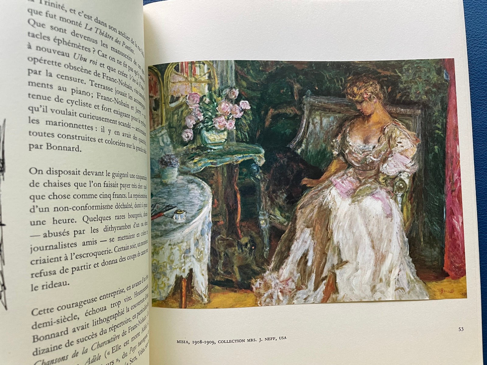 Bonnard Annette Vaillant 1965 printed in Switzerland text in French excellent 