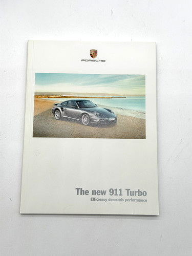 Porsche 2010 911 Turbo Softcover Sales Brochure MKT00117609