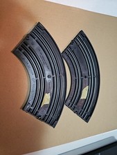 6"R 1/4 Curve 1518 Vintage Aurora Model Motoring HO Slot Car Track Lot of 2