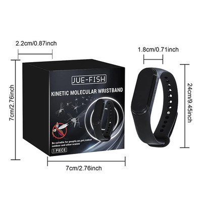 Rechargeable Ultrasonic Mosquito Repellent Wristband Outdoor Anti Insect