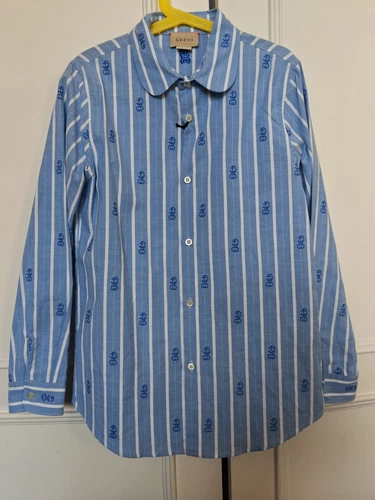 Camicia manica lunga bambino Gucci età 10 nuova con etichetta