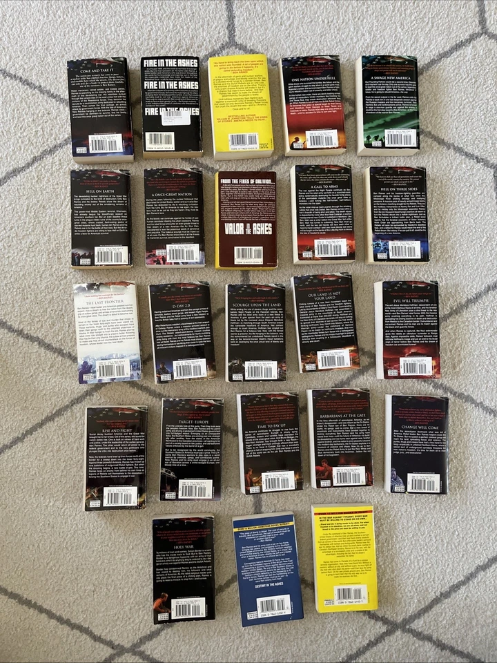 William W. Johnstone Lot 23 ASHES Series 1 2 3🥚5 6 7 8 9🥚11 12🥚14—24 32 34 - Image 2 of 4