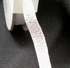 Stampin' Up  White 1/4" Ribbon, retired, partial package