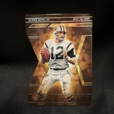 JOE NAMATH - 2025 Panini Silhouette Super Bowl III Jan 1969 SP Die Cut NY JETS