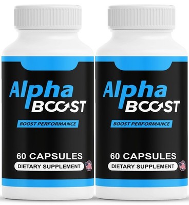 ( 2 Pack ) Alpha Boost Advanced Supplement for Men with Natural Ingredients