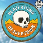 Vintage Round Skull Beavertown Tin Metal Signs Home Décor 8x8