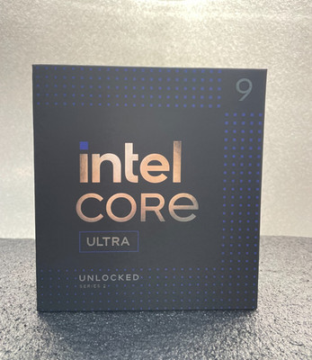 285K NEW SEALED BOX Intel Core Ultra 9 Desktop Processor 285K -24cores SRQD5 CPU