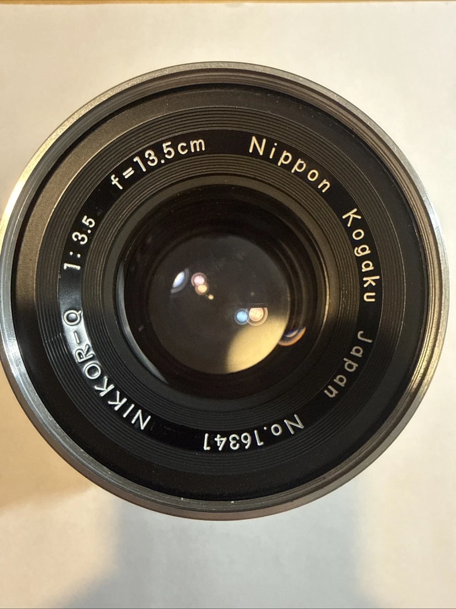 Nikkor f/3.5 Camera Lenses 135mm Focal for sale | eBay