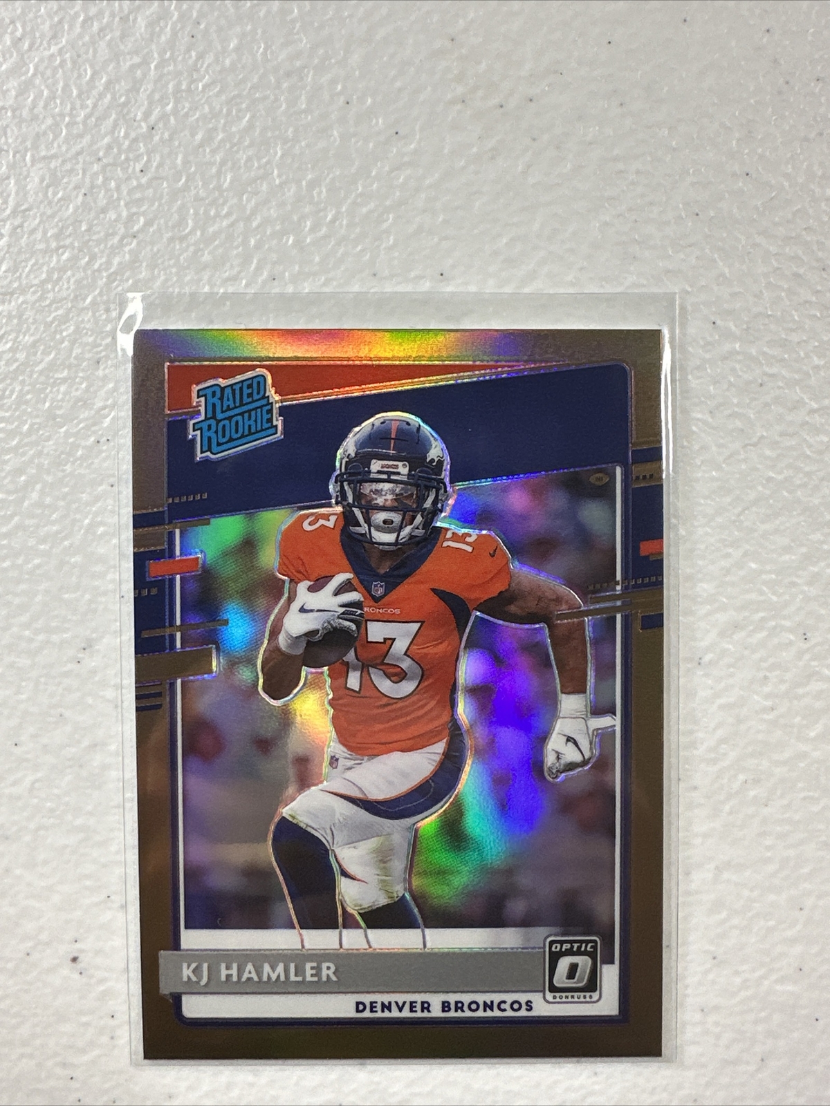 2020 Panini Donruss Optic Rated Rookies Bronze Prizm KJ Hamler #170 Rookie RC