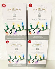 Wondershop Multicolor LED Mini String Lights 100 count - 20' 7" Indoor  Outdoor