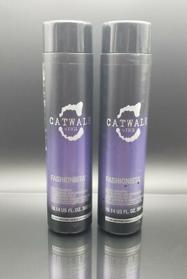 2 Tigi Catwalk Fashionista Violet Shampoo for Blondes and Highlights 10oz