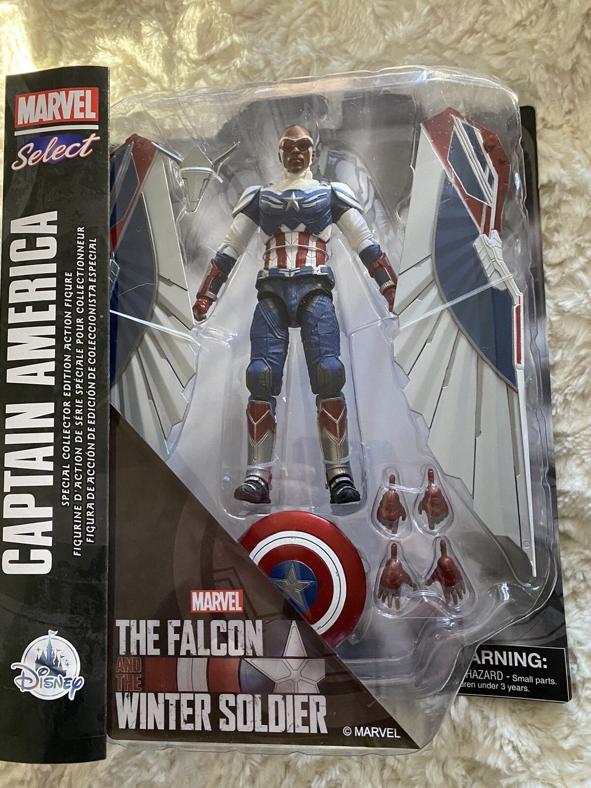 Marvel Select  The Falcon And The Winter Soldier Captain America  Figure