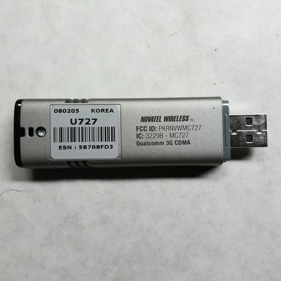Sprint U727 Ovation USB Novatel 无线 高通 3G CDMA — 第 3/4 张图片