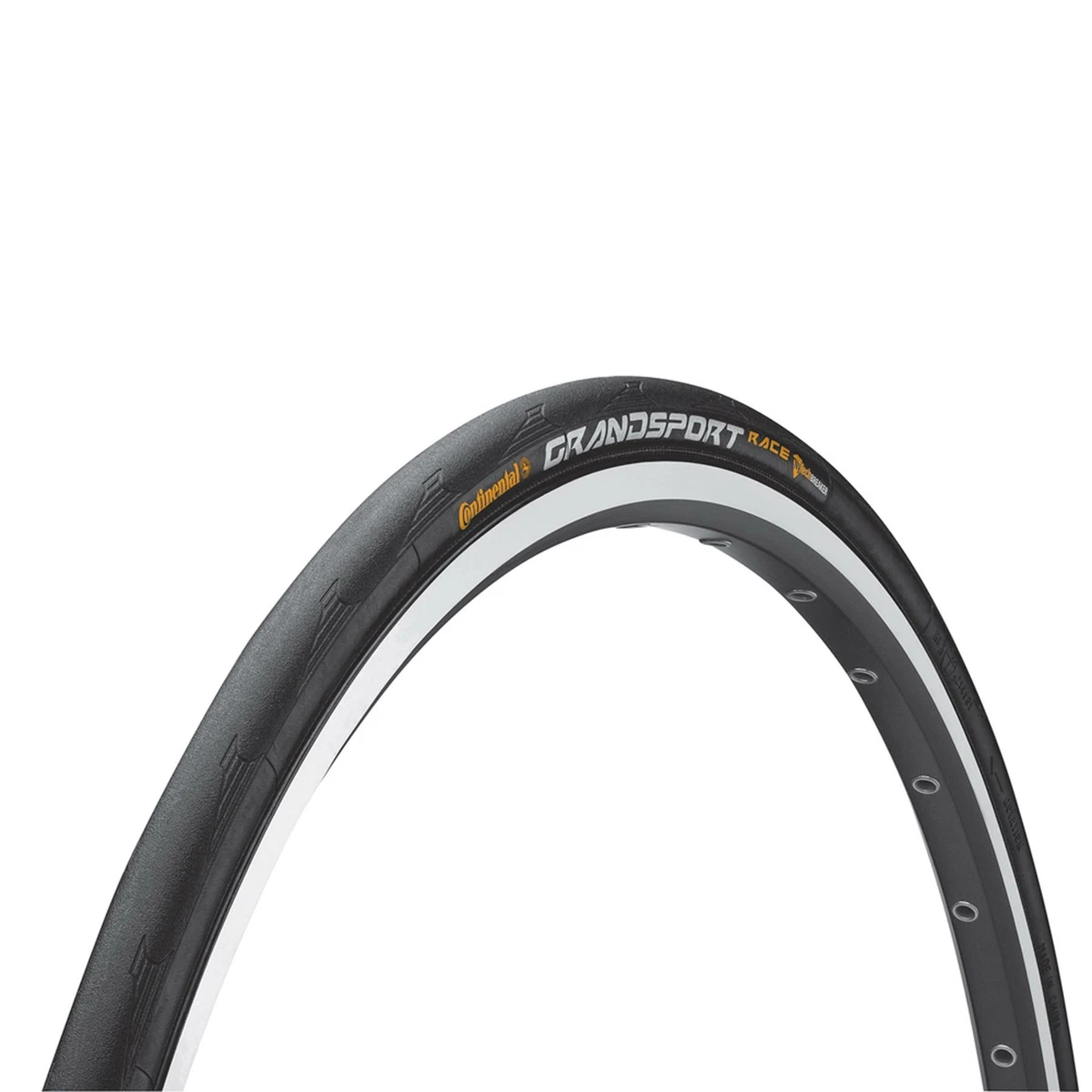 Continental Grand Sport Race Tyre Foldable Skin Black 700 x 25C / 25 - 622