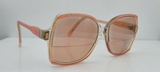 Vintage Head Flex 731 Pink Peach Oval Sunglasses FRAMES ONLY Hong Kong