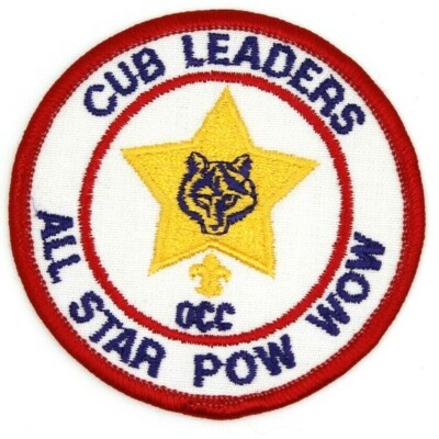 All Star Cub Leaders Pow Wow Orange County Council Patch Boy Scouts BSA