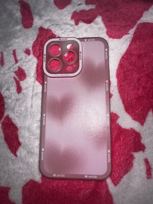 Pink Heart iPhone 14 Pro Max Phone Case