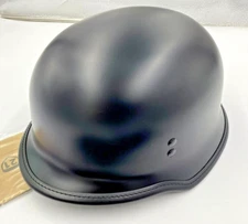 HIGHWAY 21 - H77-1001XS - 9MM GERMAN BEANIE HELMET - MATTE BLACK - XS