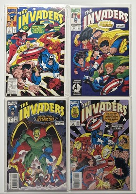 The Invaders #1-4 Complete Set [NM] (1993 Marvel Comics)