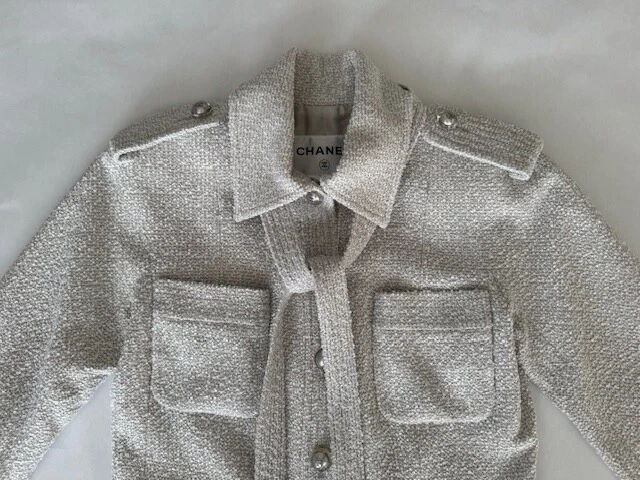 BLAZER CHANEL $3425 FANTASY TWEED CON CINTURA (EASY CHIC A MUST HAVE)!!!!