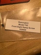 Remington Model 742 Rear Sight Ramp Screw