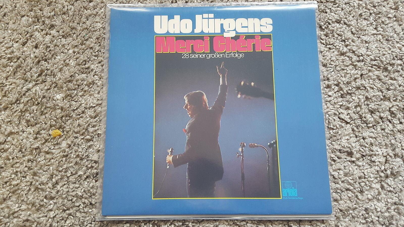 Udo Jürgens - Merci Cherie Vinyl LP (28 seiner grossen Erfolge)