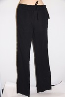 Miken Swim Swimsuit Cover Up Pants Black Cavier Sz Xs 100% Cotton Adj. Waist Miken Swim Swimsuit Cover Up Pants Black Cavier Sz Xs 100% Cotton Adj. Waist
