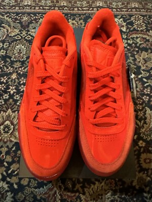 Reebok Cardi B Club C Triple Instinct Red Clear FZ4932 Women s Size 7 Limited