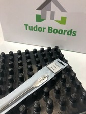 Mock Tudor board Peg board 64 pegs in Black and 15mm flat bit