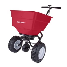 Earthway 2170 Commercial Broadcast Spreader – 100lb Square Poly Hopper