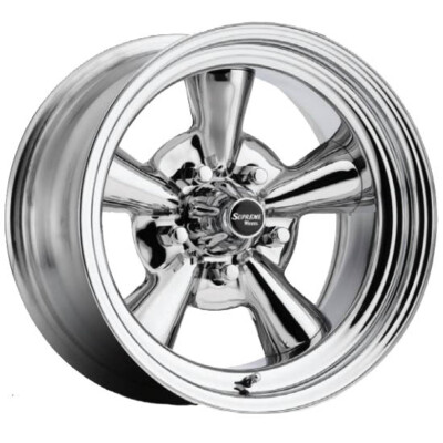 Allied Wheel 6747099R Supreme 14 x 7 Reverse Wheel, 5x4.5/5x4.75