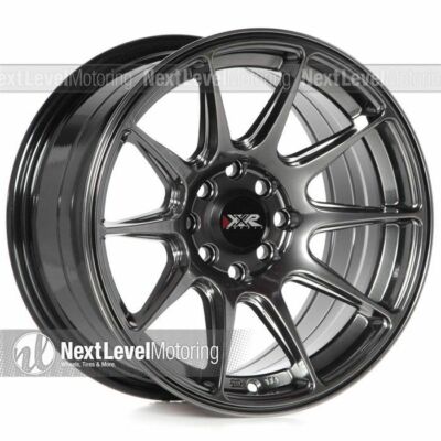 XXR 527 15X8 4X100 4X114.3 +20 CHROMIUM BLACK WHEEL | eBay