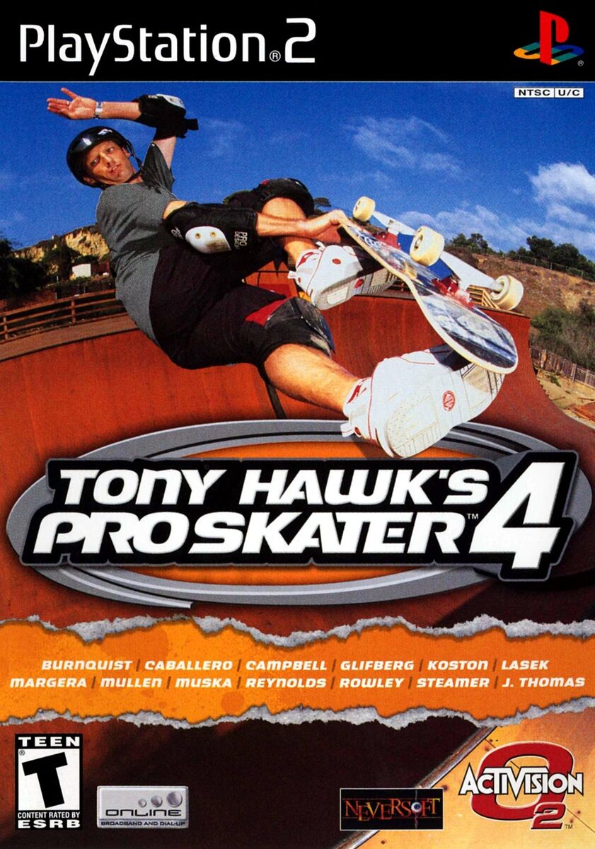 Tony Hawk's Pro Skater 4 - PS2 Mídia Física Usado - Mundo Joy Games -  Venda, Compra e Assistência em Games e Informática