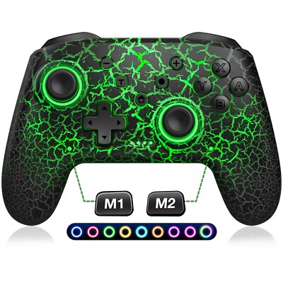 Wireless Pro Switch Controller For Nintendo Switch,PC,iOS Controller Remote Gift