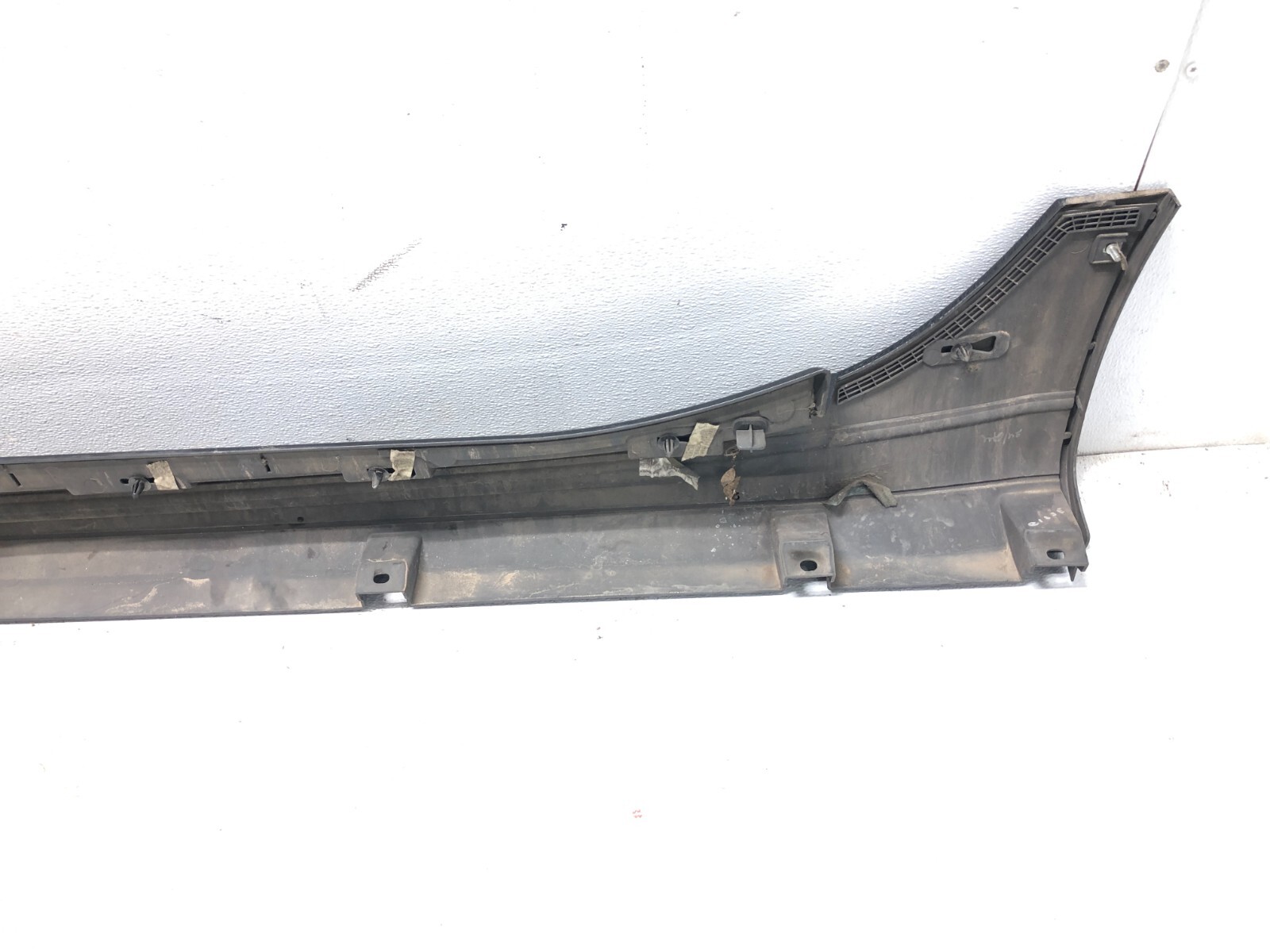 2014-2024 MASERATI GHIBLI S RIGHT PASS SIDE SKIRT ROCKER PANEL OEM NERO BLACK