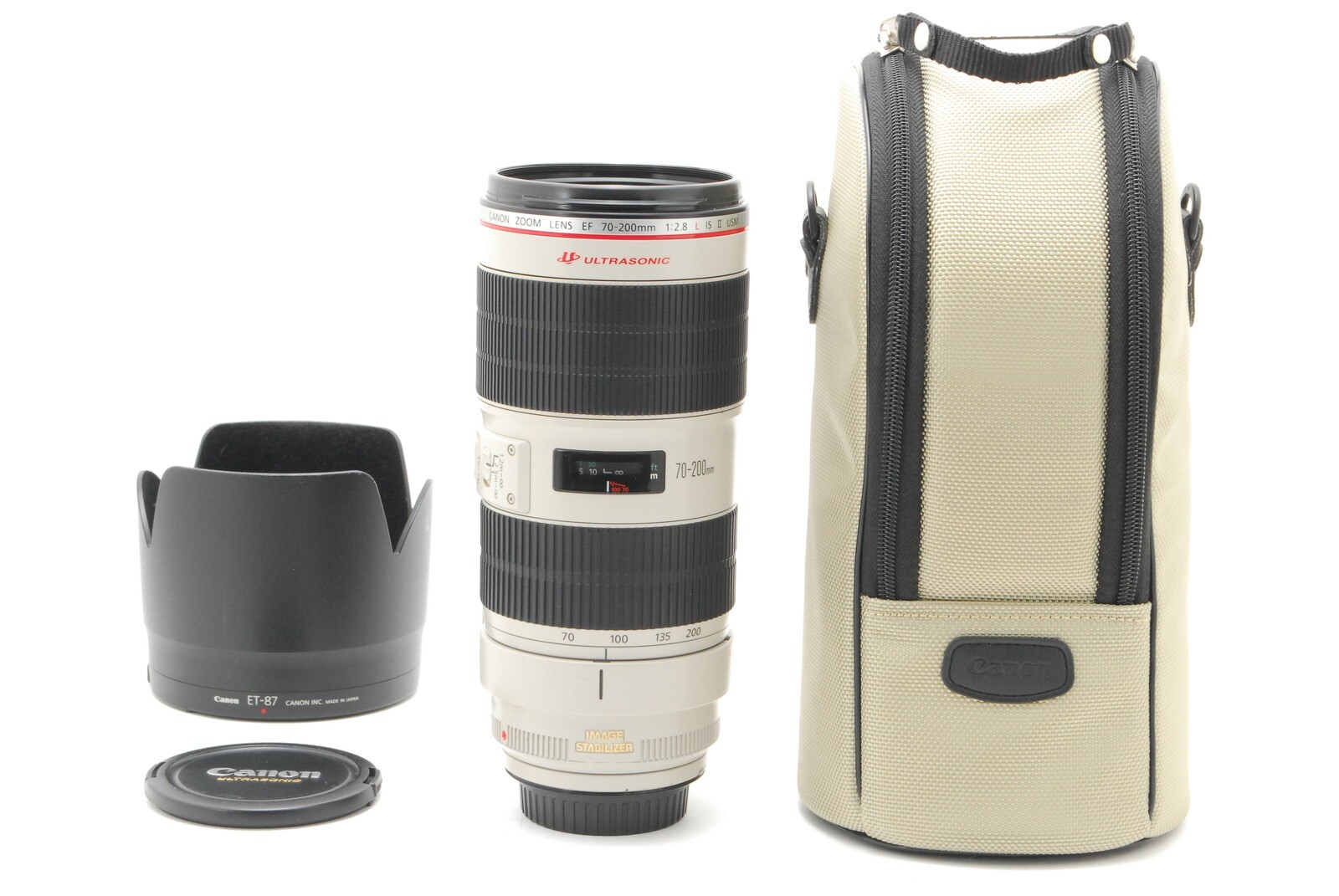 Canon EF 70-200mm f/2.8L IS II USM Telephoto Zoom Lens Near Mint Tested Japan