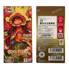 ONE PIECE Card Game Premium THE BEST PRB 01 BANDAI NAMCO Box Japanese V9 BX1