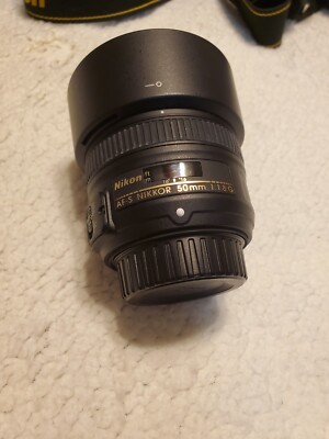 Nikon D3100 Camera With AF-S-18-55mm VR Lens and AF-S NIKKOR 50mm