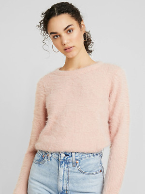 Brandneu Damen Vero Moda VMPOILU flauschiger Pullover Strickwaren in 4 Farben