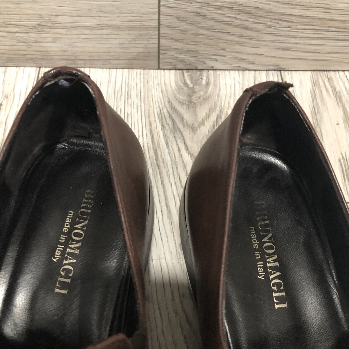 BrunoMagli Raging dark brown dress shoes, size 9M Bruno Magli Men main image 3