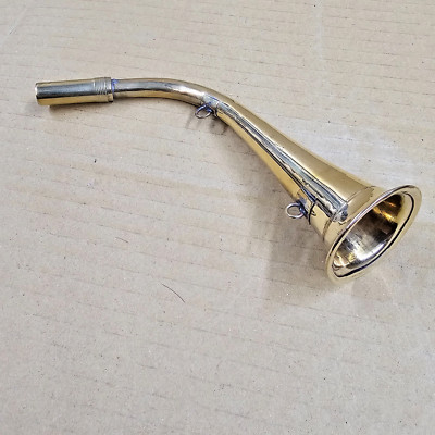 Messing Stethoskop Hörrohr Hearing Pipe Hörmaschine Ear Trumpet 18 cm