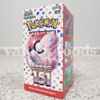 Pokemon Card Scarlet&Violet 151 Booster Box sv2a Sealed Authentic